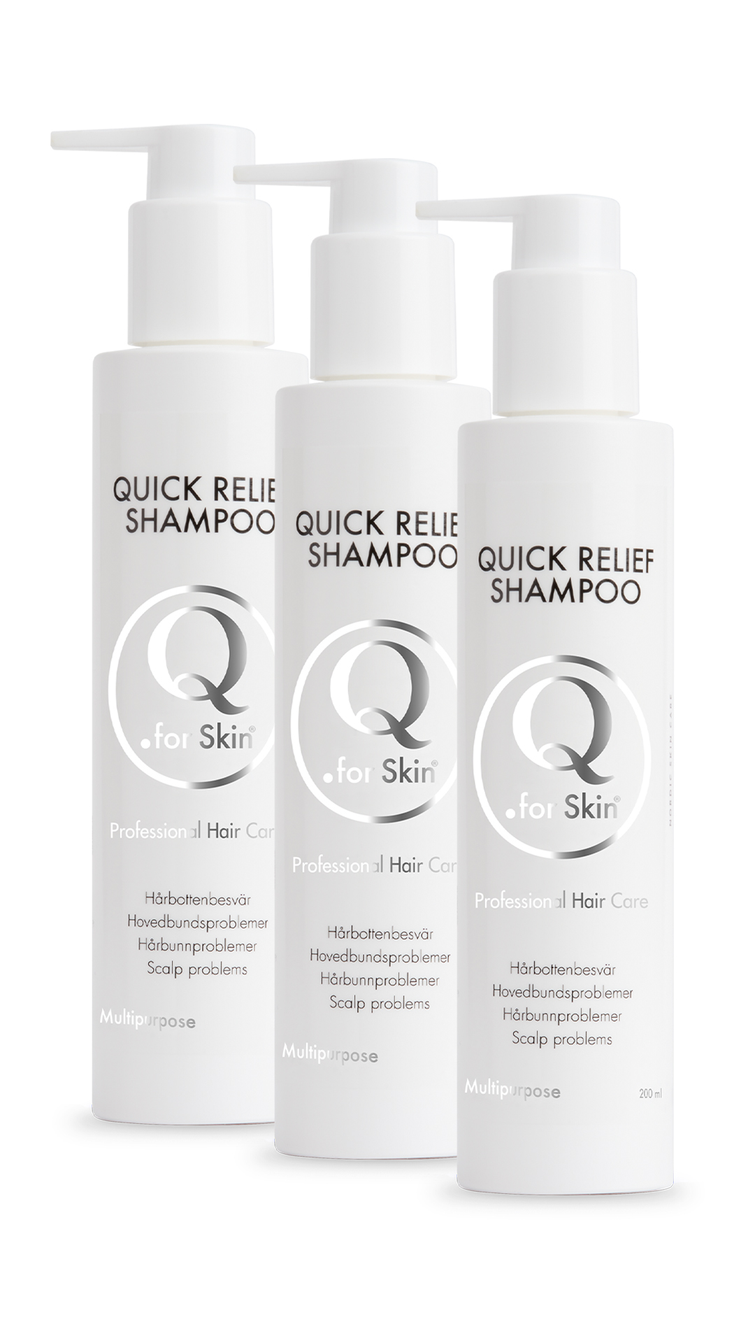 Quick Relief Shampoo x3